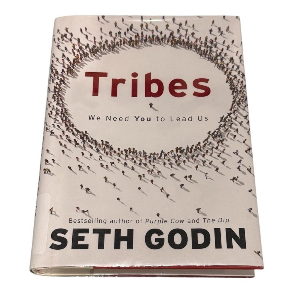 Tribes: We Need You to Lead Us Seth Godin Hardcover 2008 Ex-Library Portfolio